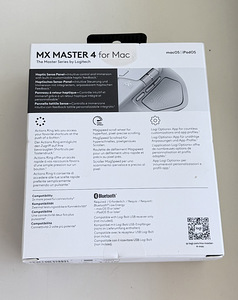 Logitech MX Master 4 for Mac , White Silver (2 фото из 4)