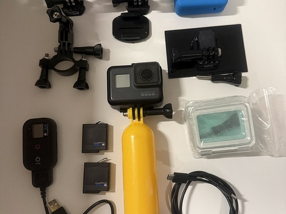 GoPro HERO5 Black + pult + lisas