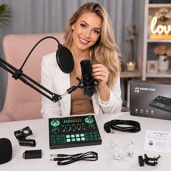 Müüa täielik podcasti ja striimimise komplekt.