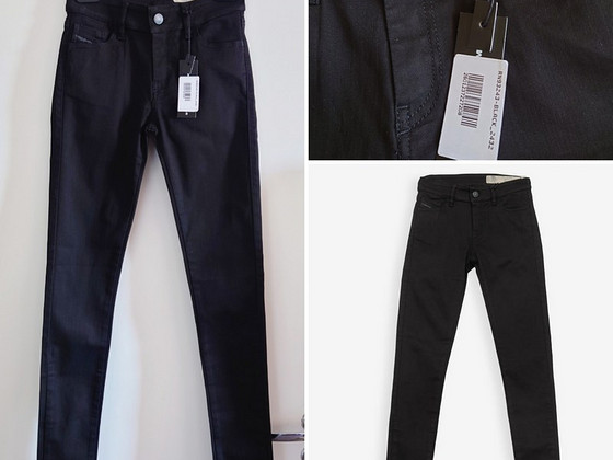Новые облегающие джинсы Diesel, W24 L32