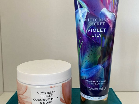 Набор Victoria's Secret Violet Lily и Coconut Milk Rose