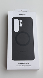 Samsung Galaxy S26 Ultra Silicone Magnet Case , Black (1 фото из 3)