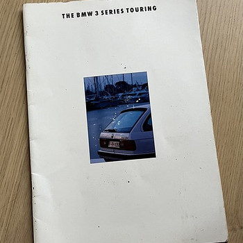 Брошюра BMW e30 Touring