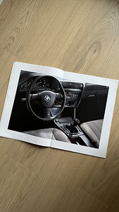 BMW e30 touring brošüür (3 foto / 7)