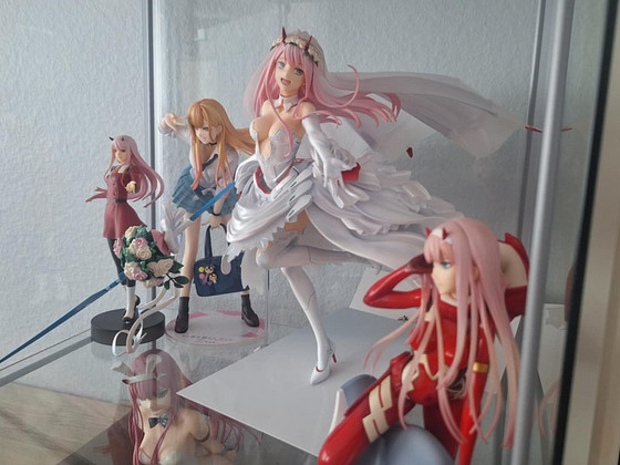 Anime figuur Zero Two wedding dress 1/7th 27cm Good Smile