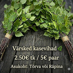 Берёзовые веники/веники для бани. (1 фото из 2)