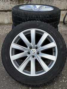 19" Volvo originaalveljed 5x108 + 235/55/19 Sailun m+s 8mm (1 foto / 10)