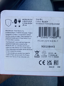 Polar Unite Black S-L (2 foto / 2)