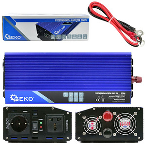Inverter 12V/220V,4000W.+USB. (1 foto / 10)