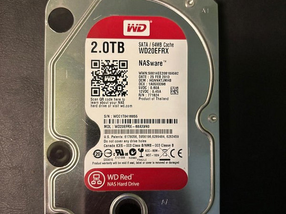 WD Red NAS 2TB SATA