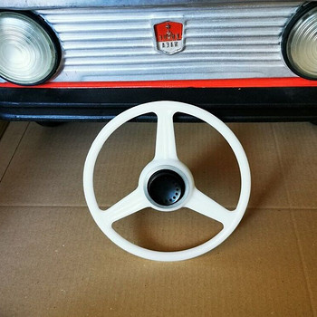 Moskvich laste pedaalauto uus nupuga rool