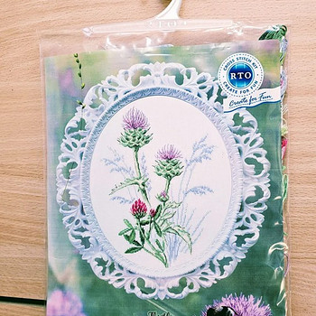 Tikkimiskomplekt Thistle ohaka pildi tegemiseks