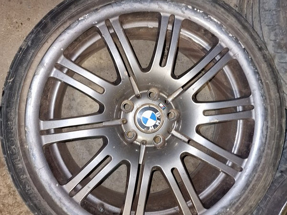 19" диски BMW E46 с летними шинами