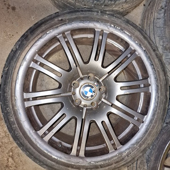 19" диски BMW E46 с летними шинами