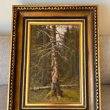 Tsaari-Vene Julius von Klever maal 'Naissaar' (Nargen) 1881a