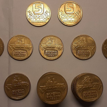 Soome mark, mündid aastatest 1982, 1983, 1984