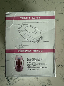 UUS IPL laserepilaator JDK-881 (3 foto / 6)