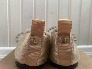 Золотые балетки River Island р.39 (5 фото из 7)