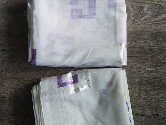 Тюль 2м × 2.40 м, 2 шт