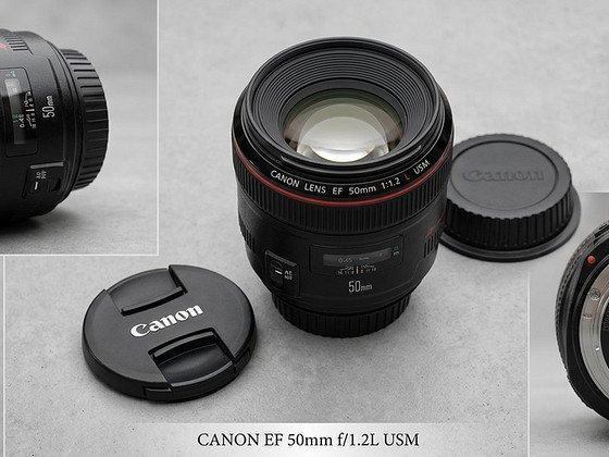 Canon EF 50mm f/1.2 L USM objektiiv