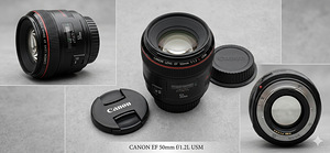 Объектив Canon EF 50mm f/1.2 L USM (1 фото из 1)