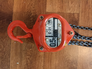 Käsitsi kett-tõstuk Elephant Chain Block Co., Ltd 0.5t (1 foto / 5)