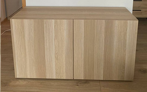 BESTÅ riiul uste jaotusega (IKEA) (2 foto / 5)