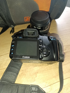 Фотоаппарат Canon EOS 400D + Объектив 18-55мм +Сумка,тренога (3 фото из 8)
