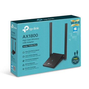 TP-Link Archer TX20U Plus AX1800 Dual-Band USB WiFi 6