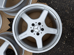 18" Mercedes-Benz AMG erilaiad originaalveljed 5x112 (3 foto / 10)