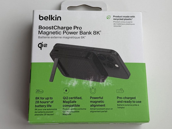 Belkin BoostCharge Pro Magnetic Power Bank with Qi2 15W 8K