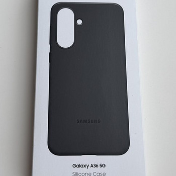 Samsung Galaxy A36 Silicone Case , Black