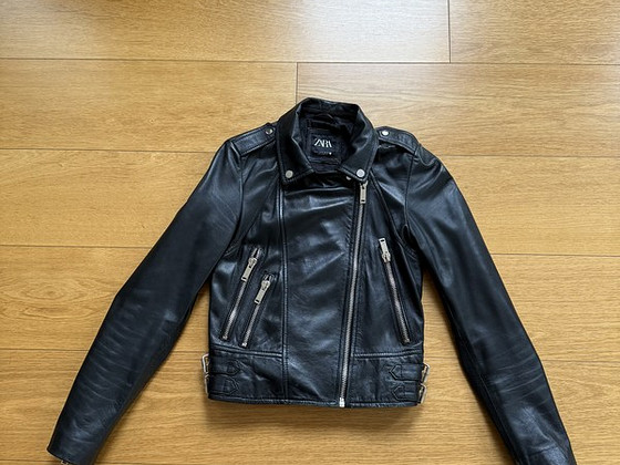 Кожаная куртка Zara