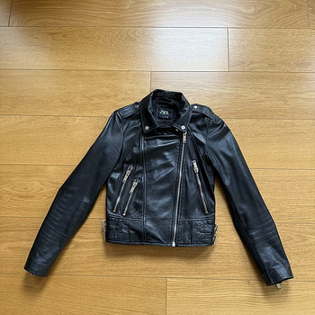 Кожаная куртка Zara