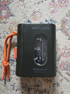 Кассетный плеер Muse с Bluetooth + коллекция из 17 кассет (А (1 фото из 4)