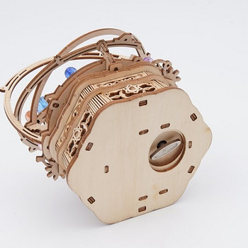 ROKR Starry Night Mechanical Music Box 3D Wooden Puzzle