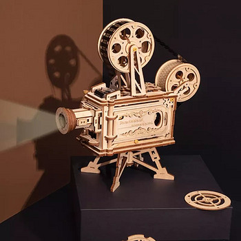ROKR Vitascope Vintage Film Projector 3D Wooden Puzzle