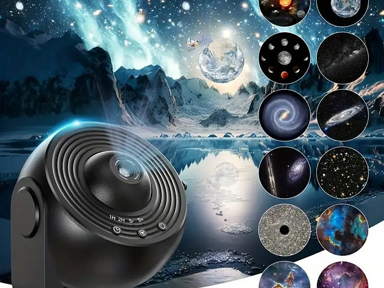 Galaxy Projector Pro – 13 HD Space Films
