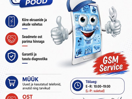 Telefonide, tahvelarvutite ja arvutite kokkuost