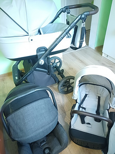 3 ühes lapsevanker nordbaby (1 foto / 7)