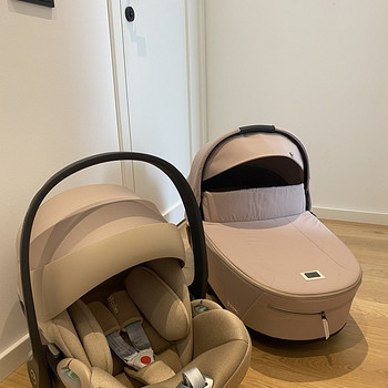 Cybex Priam Lux vankrikorv V4 cozy beige + turvahäll cloud T