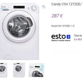 Candy CS4 1061DE/1-S. NEW!