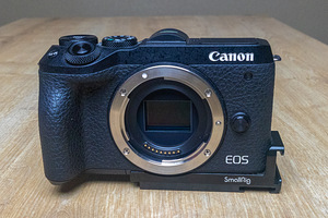Canon EOS M6 Mark II + kolm objektiivi + kiirendusadapter + (2 foto / 10)