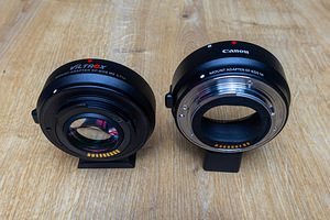 Canon EOS M6 Mark II + kolm objektiivi + kiirendusadapter + (6 foto / 10)