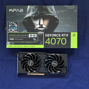 GPU KFA2 Geforce RTX 4070 / 12gb (1 foto / 1)