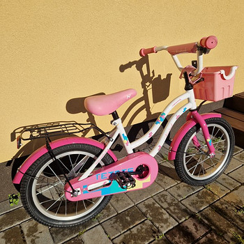 Jalgrattas 16" tüdrukule