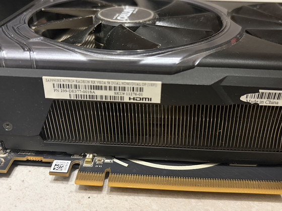 Видеокарта Vega56 8GB