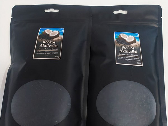 Активированный кокосовый уголь 500 g