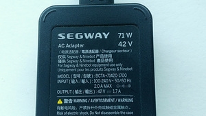 Segway Ninebot 42V 1.7A laadija - 2 tk (2 foto / 3)