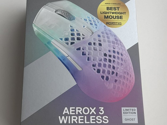 SteelSeries Aerox 3 Ghost Edition Wireless Gaming Mouse